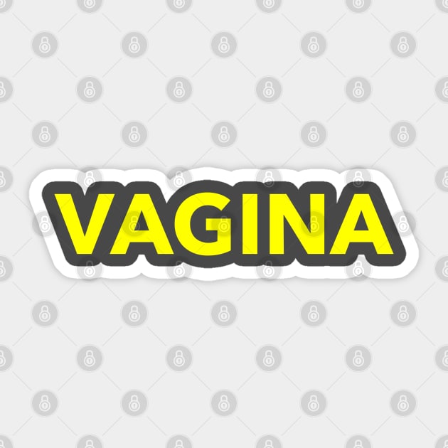 Vagina Sticker by Serenitea Rose